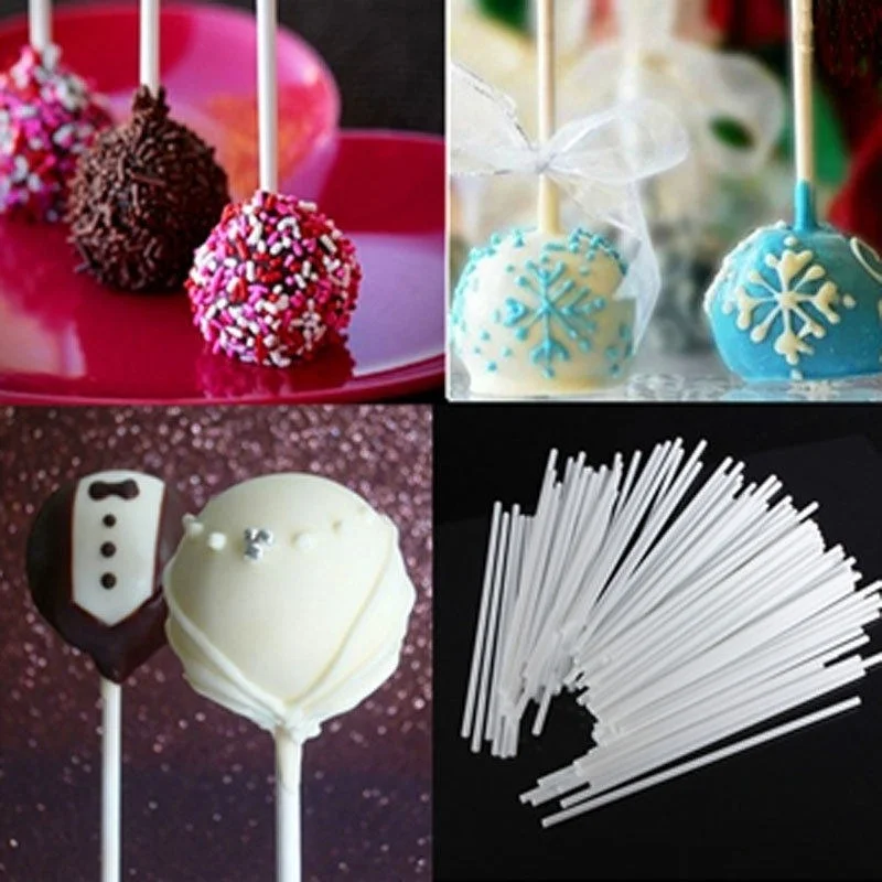 100 шт. поп присоска палка пищевой пластик леденцы Конфеты Шоколад DIY Форма для