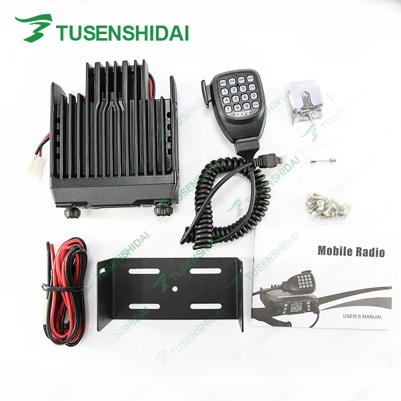 Большой диапазон 100 Вт Max VHF DTMF/2 тона/5 тонов Мобильная магнитола с охлаждающим