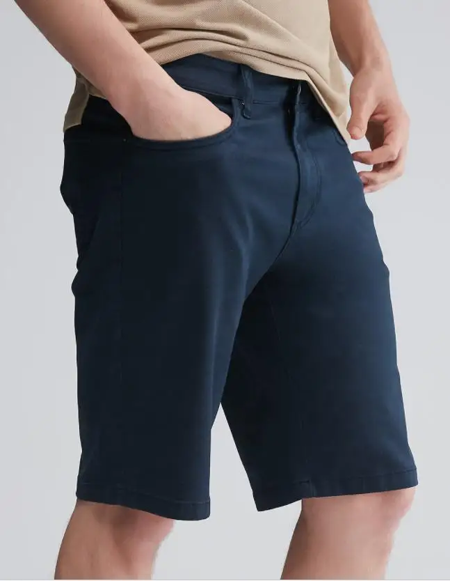 Новые хлопковые мужские повседневные цветные коровья джинсовые шорты удобные и