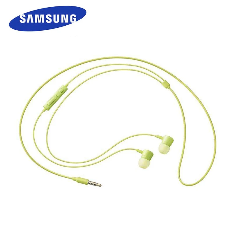 Green Samsung оригинальная HS-130 Проводная 3,5 мм гарнитура-вкладыши с Micr 5 цветов наушники для samsung Galaxy S8 S8Edge поддержка официального тестирования - Цвет: Green