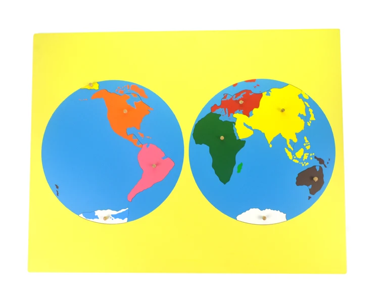 Карта Мира Головоломки материалы montessori образовательные развивающие игрушки деревянный классический для маленьких детей для раннего развития дерева 6001