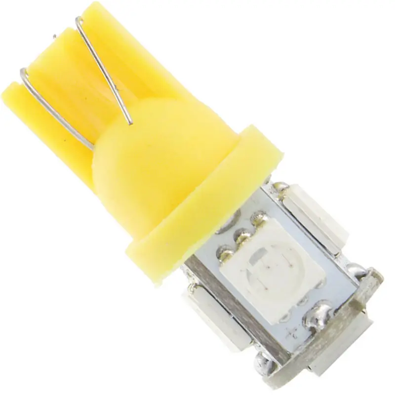 YM E-Bright 100X T10 194 168 W5W 6V 6 3 V 5050 5 SMD Светодиодная лампа габаритного света парковочный