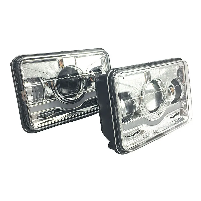 4x6 дюймов квадратный светодиодный головной светильник 45W 12V 24V 6000K LED DRL с