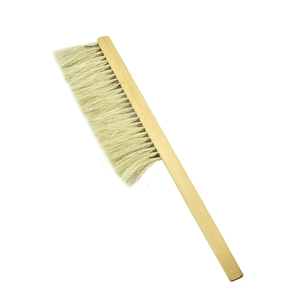 Пчеловодство кисти инструменты дерево пчела подметание два ряда конский хвост пчела щетки пчеловодство оборудование для апкуляции