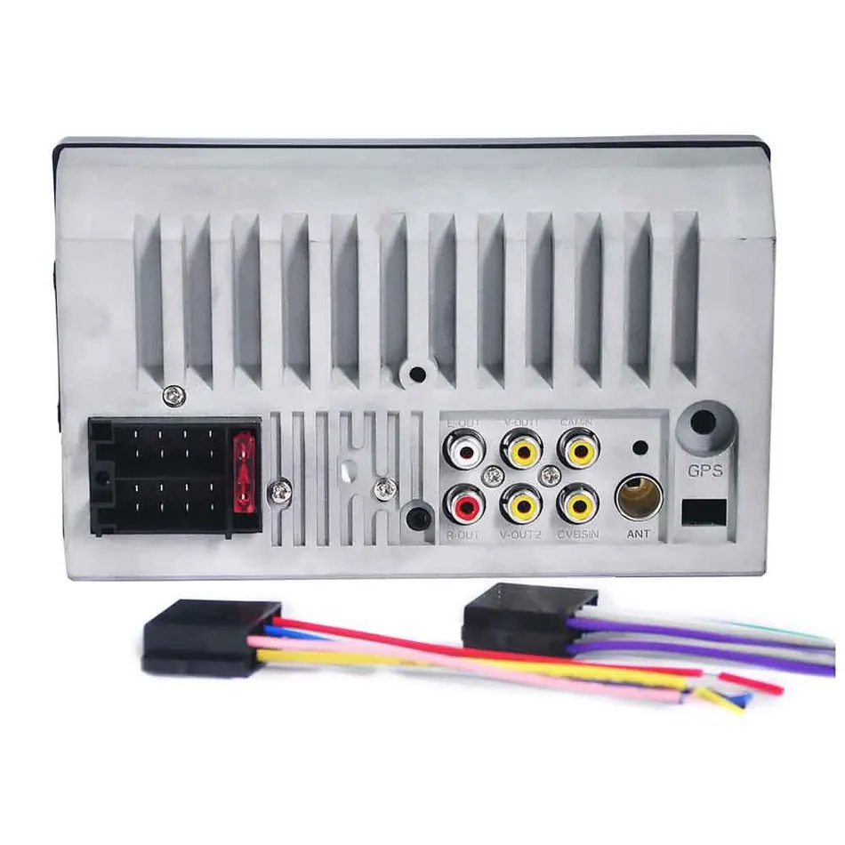 Универсальный Bluetooth 7 дюймов 2 дин Радио аудио стерео плеер 7018B громкой связи TFT