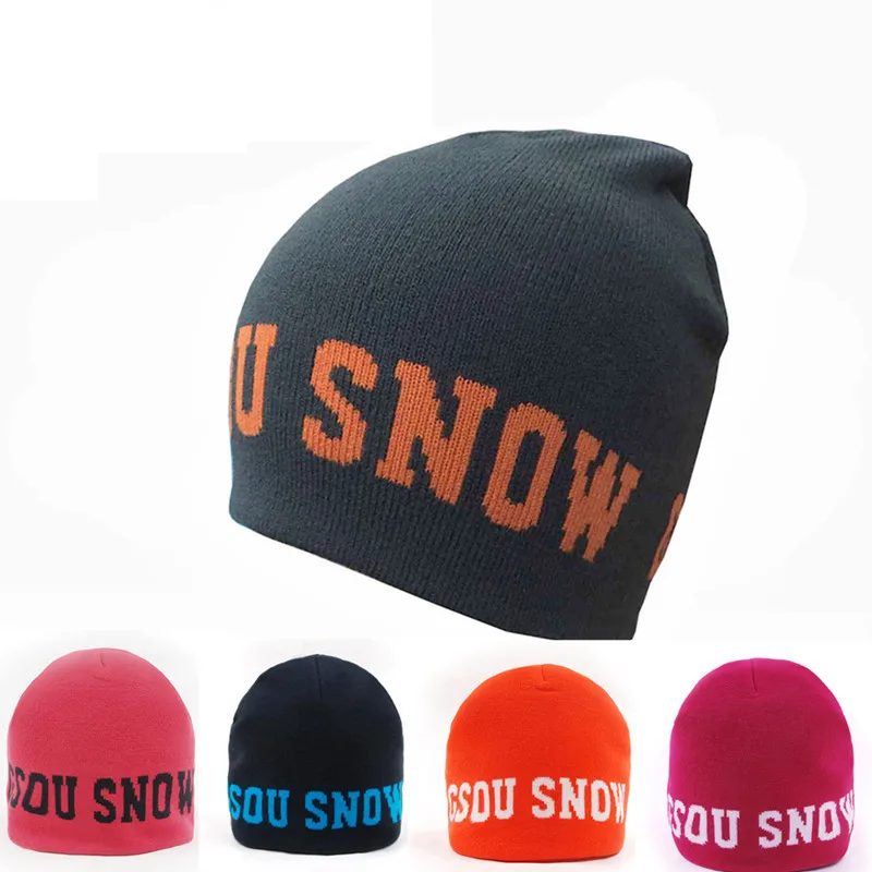 GSOU Зимние Лыжные шапки для взрослых сохраняющие тепло утолщенные мужчин/женщин