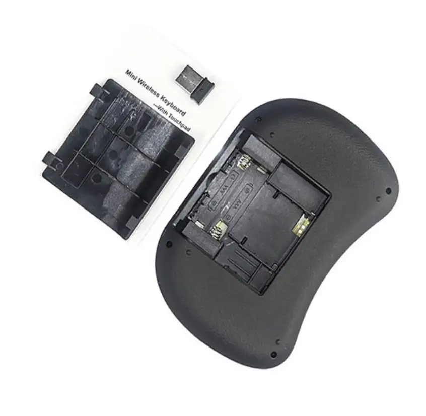 AAA No Backlit Новая i8 Клавиатура 2,4 ГГц Air mouse беспроводная клавиатура Пульт дистанционного управления тачпад для Android tv Box 8,1 T9 X96 mini TX3 min X96 - Цвет: AAA No Backlit