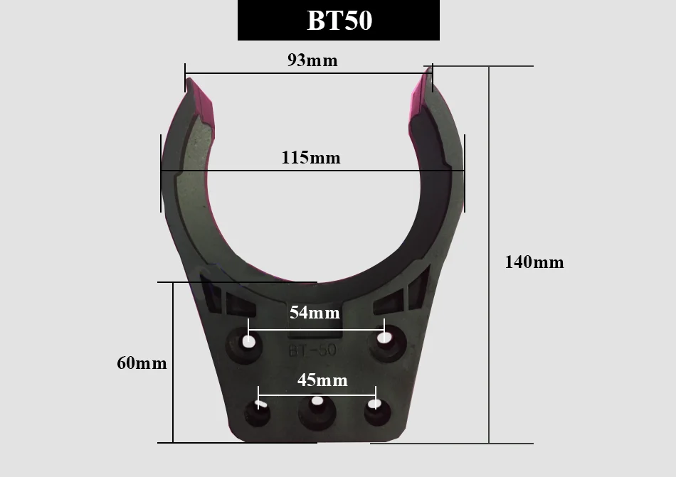 Автоматическая замена инструмента шпиндель нож держатель Нож Коготь BT15 BT20 BT30 BT40 BT50