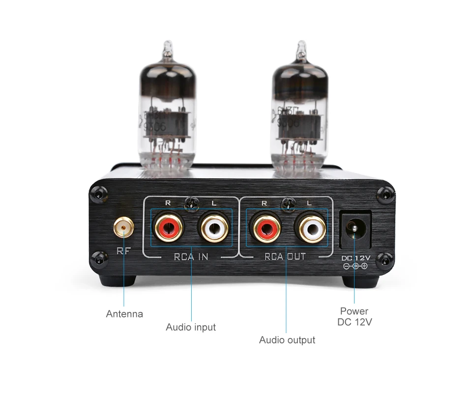 HIFI 6N3 желчная трубка предусилитель Bluetooth 4,0 аудио приемник предусилитель усилитель с высокими басами регулируемые для домашнего звукового театра