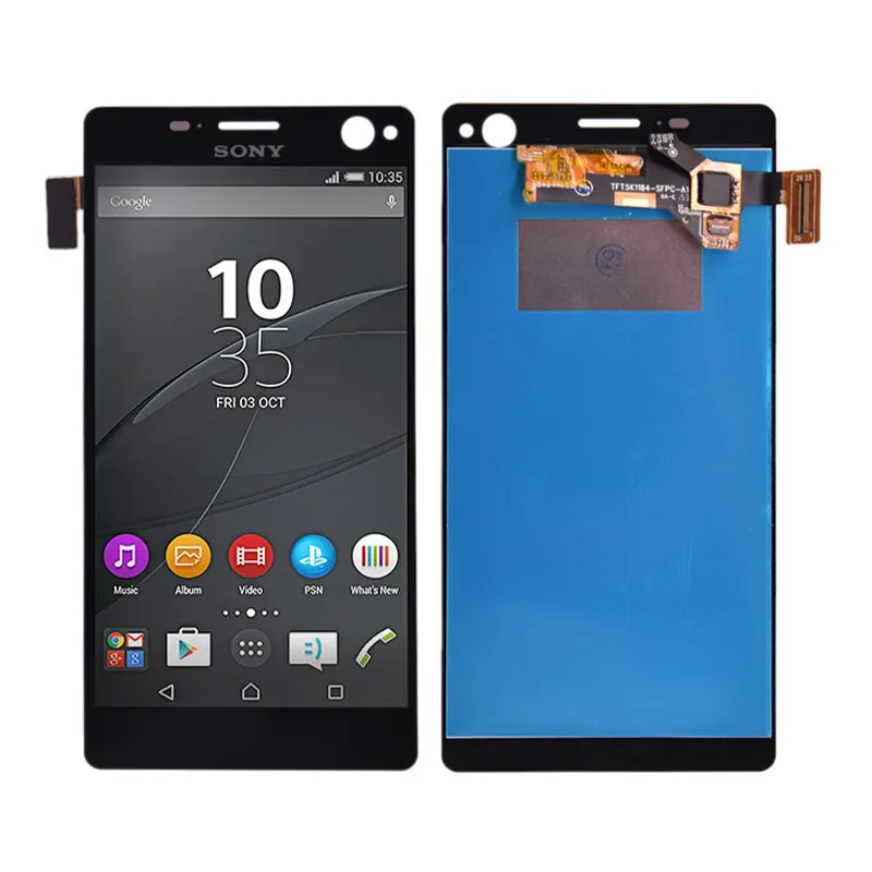 ЖК-дисплей для Sony Xperia C4 E5303 E5306 E5333 E5343 E5353 E5363 экран в сборе и сенсорная панель дигитайзер в сборе