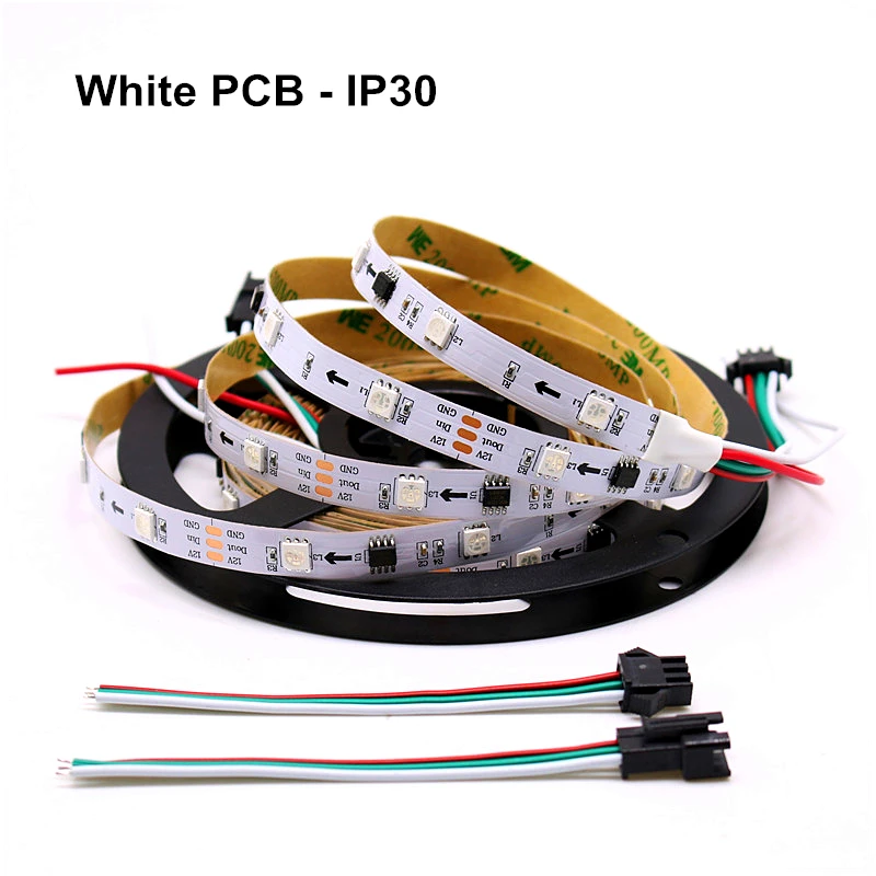 WS2811 DC12V водонепроницаемый мягкий безопасный супер яркий светодиодный шатер 30 s/60