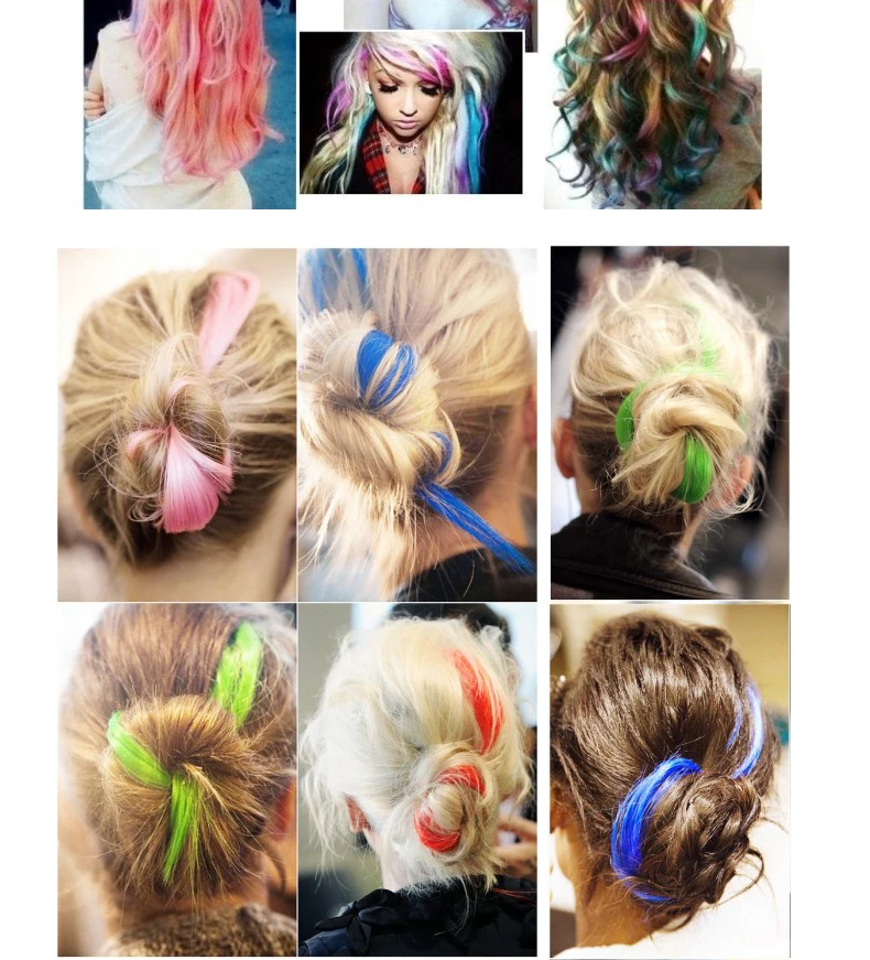 Модный 22 цвета нетоксичный временный спрей-краситель индивидуальный красота