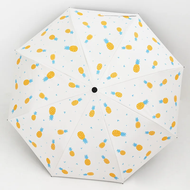 Снеговик ветростойкий складной зонтик от дождя для женщин портативный