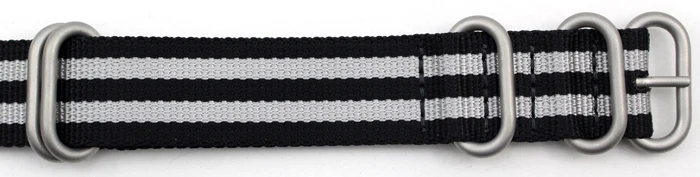 Высококачественный ремешок для наручных часов Nato толстый и мягкий нейлоновый