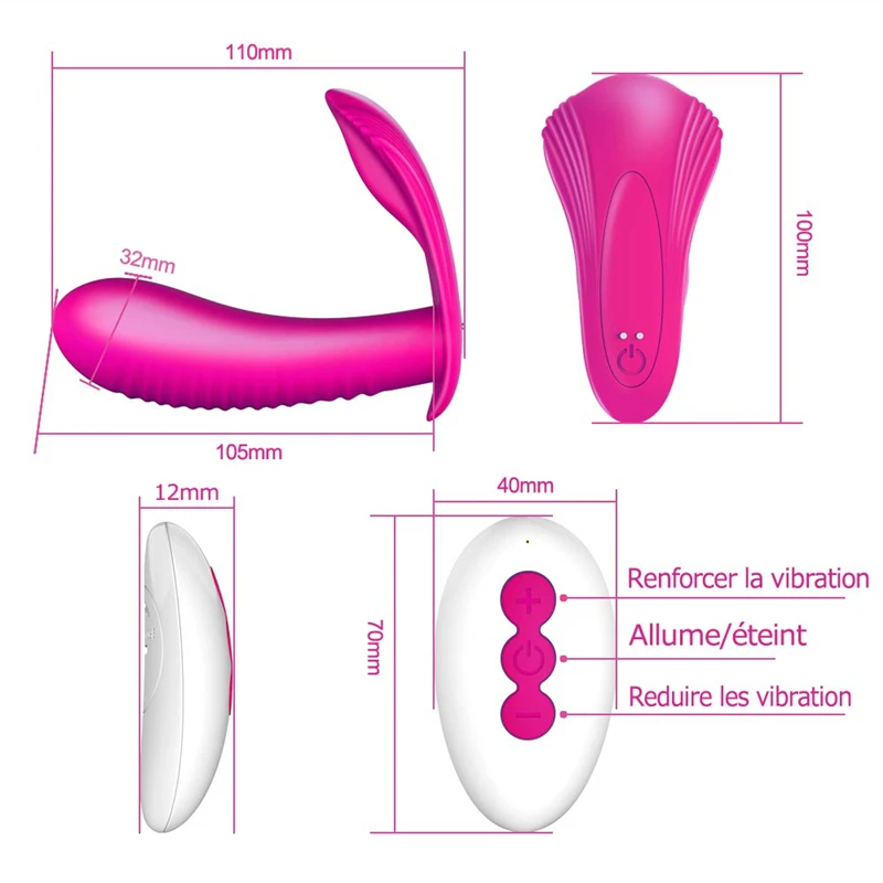 G Spot Remote секс-игрушки для женщин Бабочка Вибратор офис кинотеатр Скрытая Вибрация