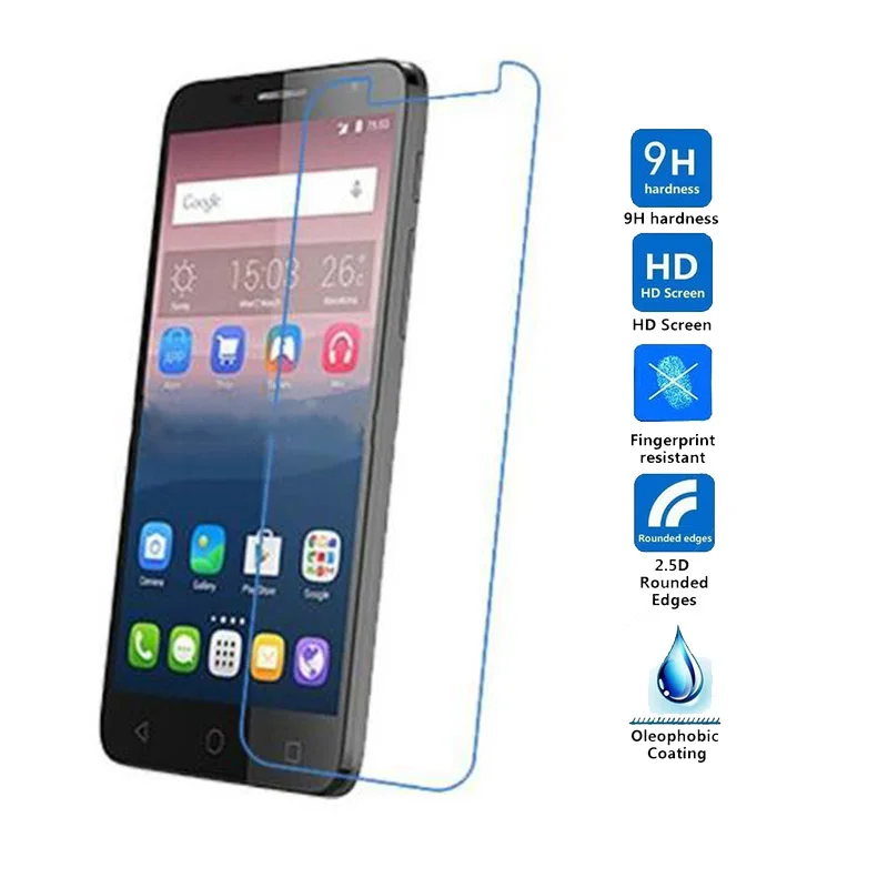 

9H Premium Tempered Glass For Alcatel OneTouch Pop 4 5051D Pop 4S 5095 POP4 Plus 5056D Glass Scratch-Proof Screen protector Film