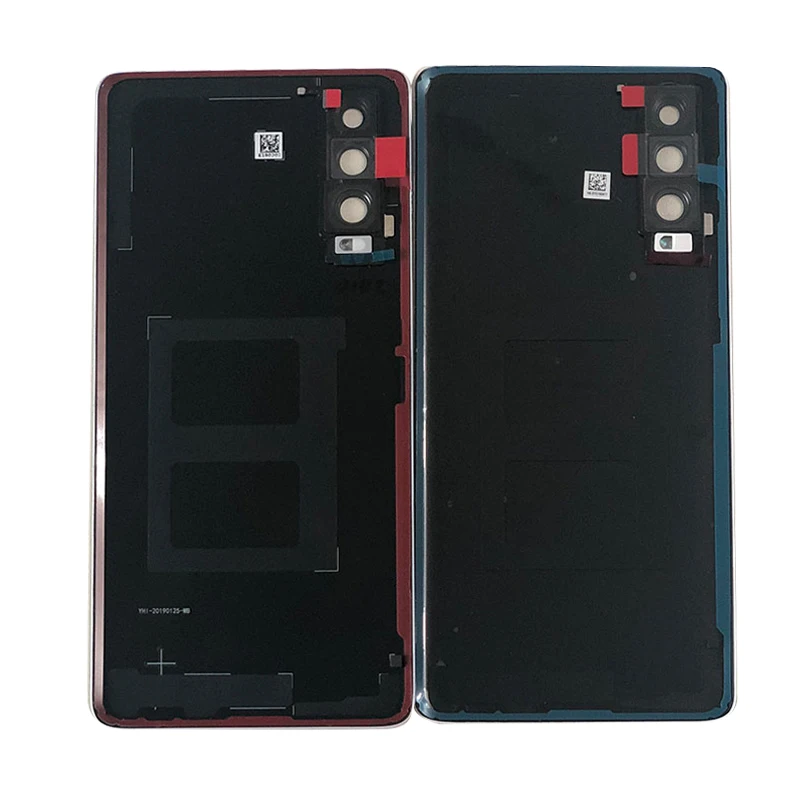 Axisinternational для 6," huawei P30, стеклянная задняя крышка для батареи, чехол+ рамка для камеры+ стеклянный объектив+ вспышка+ оригинальная наклейка