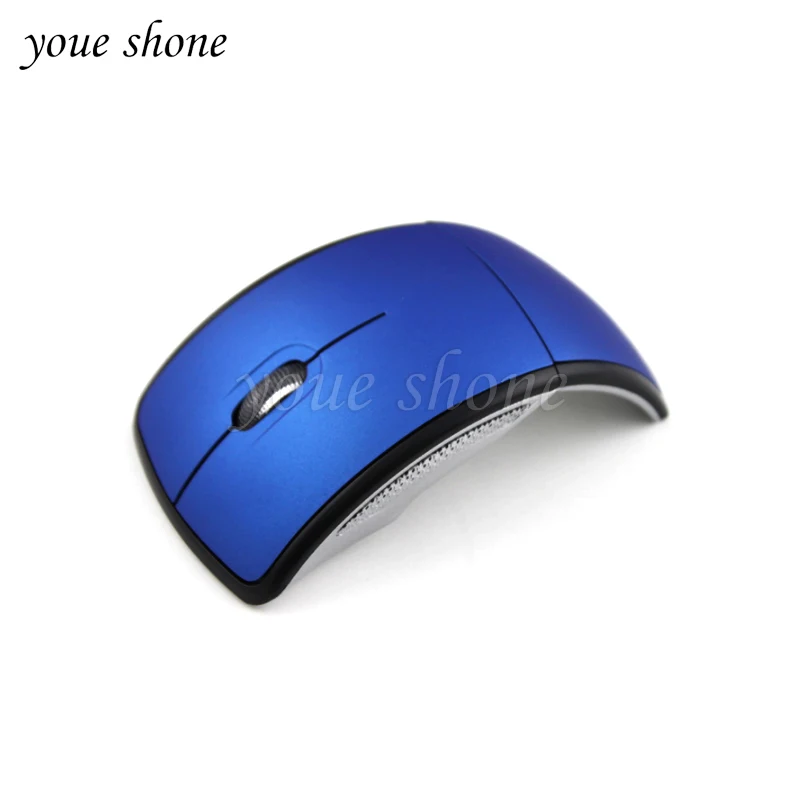 Ультратонкие складные оптические мыши 2 4 ГГц в форме дуги 1 шт. usb приемник для ПК и