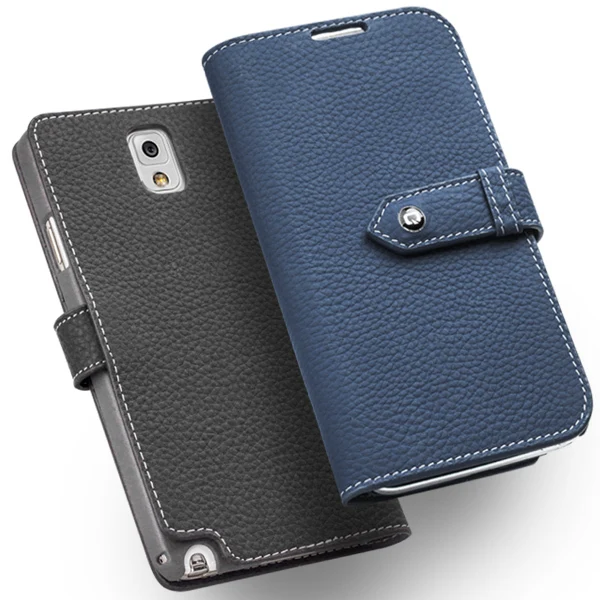 Новинка 2016 Стильный чехол QIALINO для сотового телефона Samsung Galaxy Note 3 III N9000 N9005 Лучший