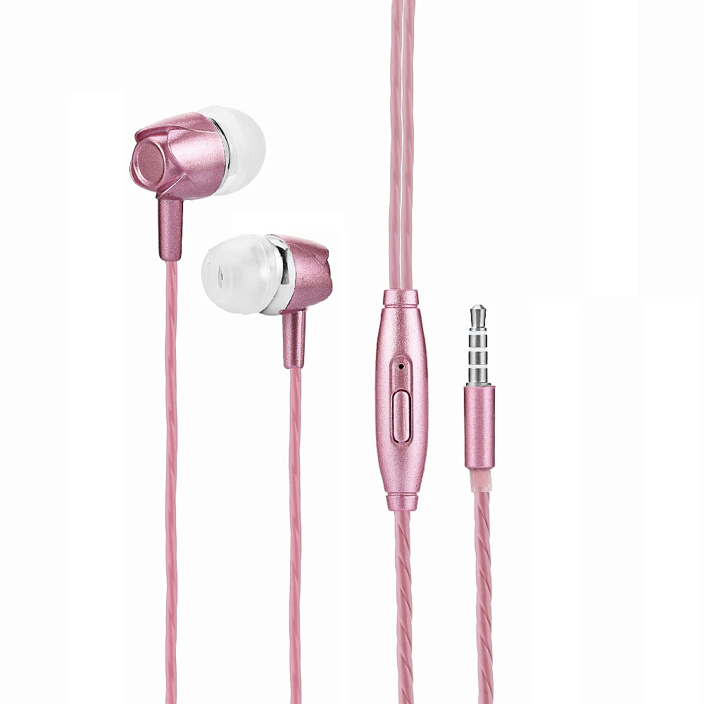 Мода Универсальный In-Ear стерео бас наушники с пультом дистанционного управления