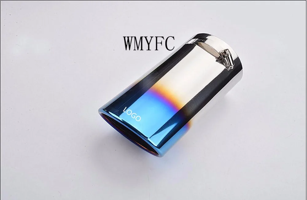 

Stainless steel Exhaust Muffler Tip Tail Pipe End Trim Finisher Protector Stainless For Nissan x-Trail T32 2014 2015 2016 2017