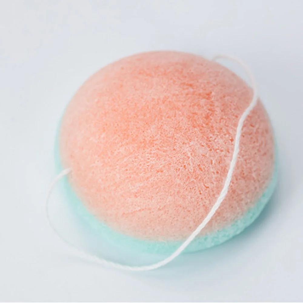 Отшелушивающая губка Konjac для очищения кожи лица 1 шт. мытья и уборки инструменты