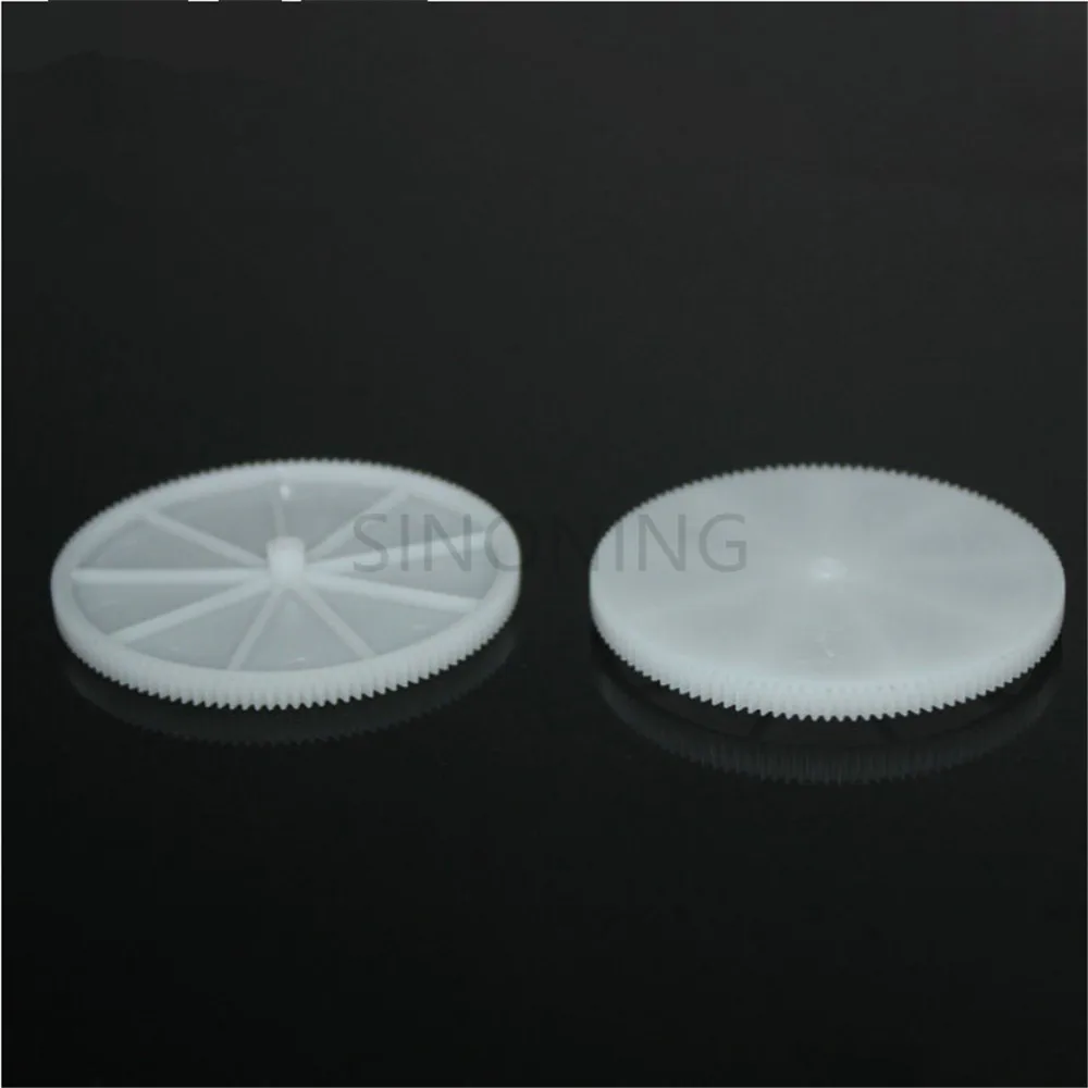 Зубчатая Однослойная Шестерня шпинделя 10 шт. 60 мм пластиковая игрушечная