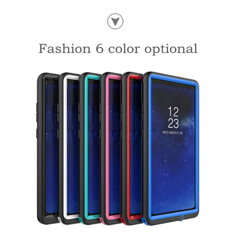 Outdoor Three anti protective case For Samsung Galaxy Note 8 Shockproof Dirtproof Waterproof Cover | Мобильные телефоны и