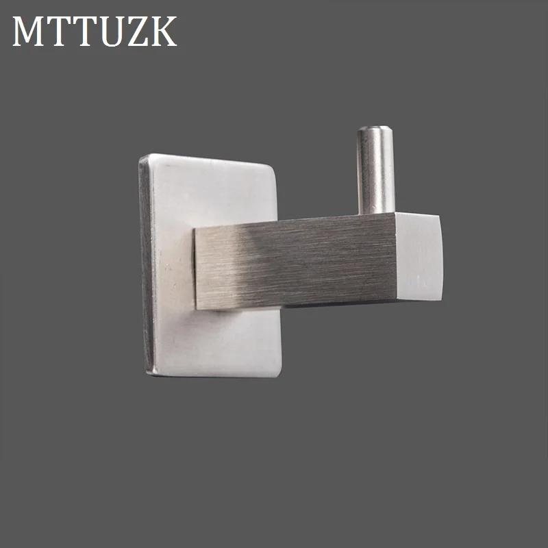 MTTUZK 2 шт./лот прочные 304 крючки для халатов из нержавеющей стали квадратные Крючки