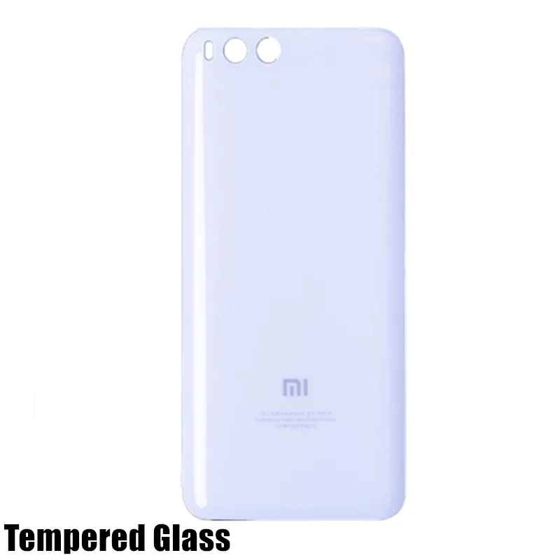 Пластиковый и 3D чехол из закаленного стекла для Xiaomi mi 6 mi 6 M6 чехол для телефона mi 6 задняя крышка корпуса батареи Замена