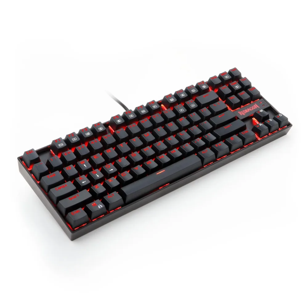 Redragon игровая клавиатура Мышь и коврик комбо синий переключатель красная