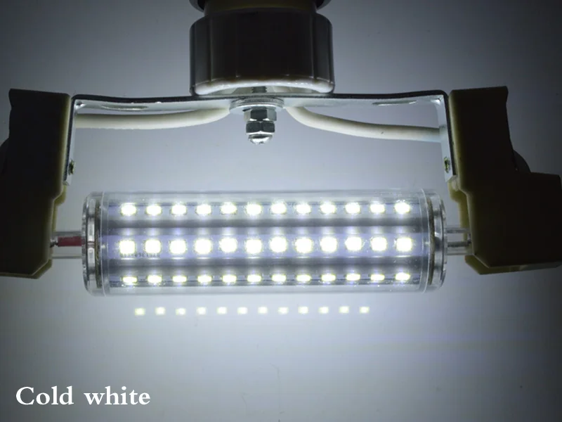 Холодный белый R7S Светодиодная лампа 6 Вт 10 Вт 110 В 220 В Cob R7s Led 118 мм 78 мм Регулируемая яркость вместо галогенной лампы Cob энергосберегающая лампа - Испускаемый цвет: Холодный белый