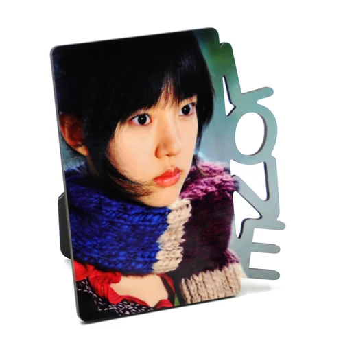 10 шт./лот сублимационные пустые деревянные фоторамки сделай сам рамка love MDF