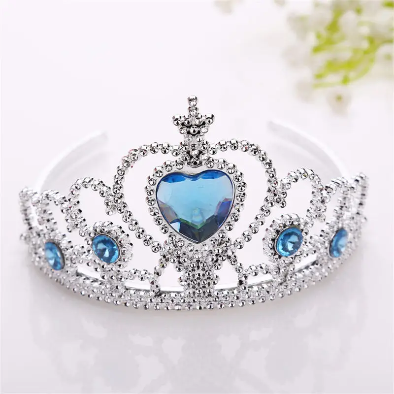 

Children's doll accessories Crown princess snowman Crown Child headband Party Wedding gift