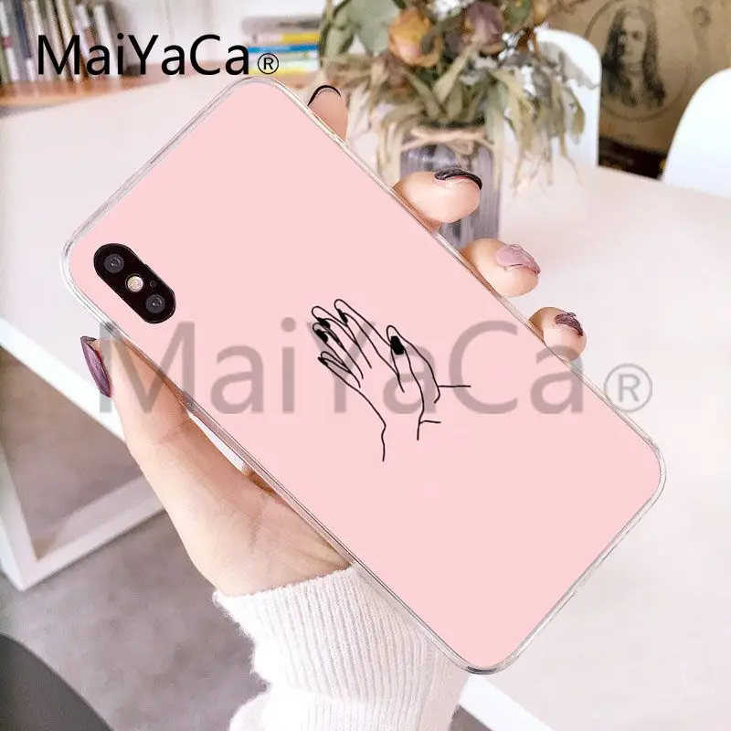 Чехол MaiYaCa для iphone 7 6 X защитный чехол XS XR SE 6s 7plus 8 8plus|Чехлы-накладки| |