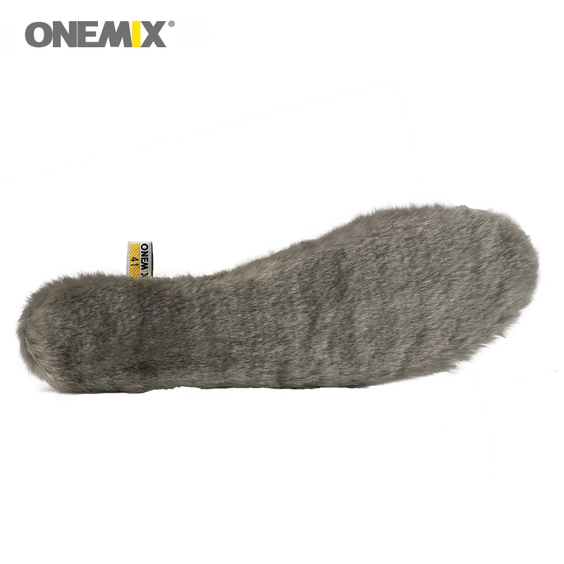 ONEMIX/Аксессуары для кроссовок; стельки для мужчин; профессиональная дезодорирующая подошва; женские зимние теплые меховые стельки; зимняя обувь; вставки