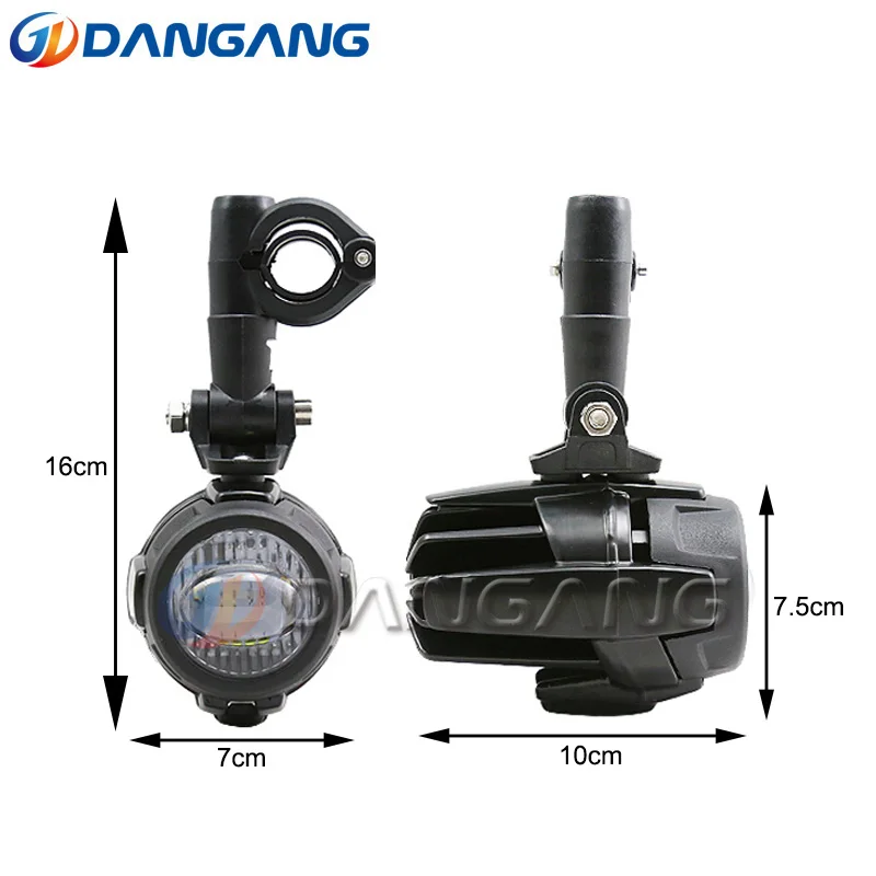 Универсальные мотоциклетные светодиодные вспомогательные Противотуманные фары