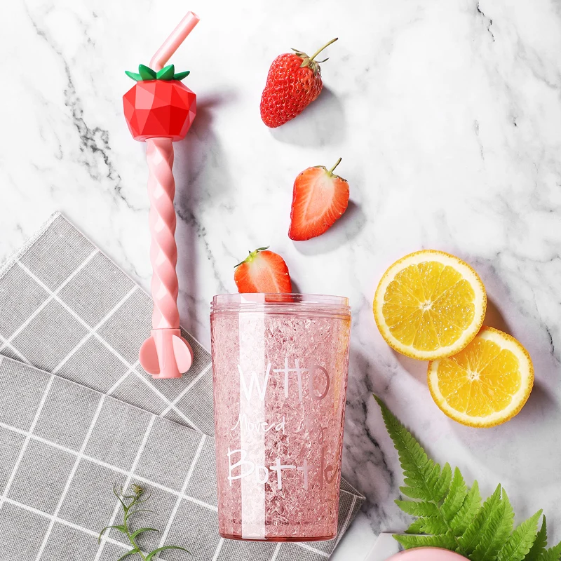 Мои бутылки для воды пластиковые сока детей bpa без изоляции чашки соломенный тип