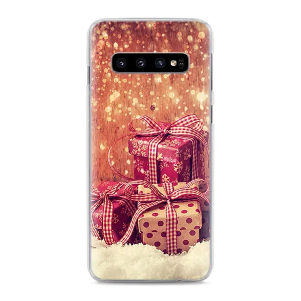 Чехол для телефона с рождественскими зимними пожеланиями s для samsung Galaxy S10e S10 S8 S9 Plus M10 M20 M30 A50 S6 S7 Edge, Жесткий Чехол - Цвет: 09