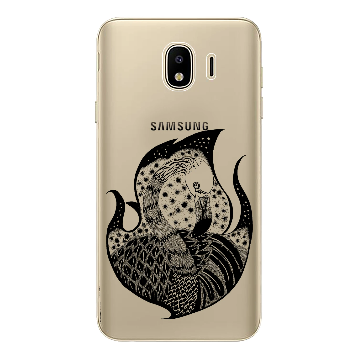 Чехол для Samsung Galaxy J4 2018 ЕС 5 &quotJ400 J400F мягкий силиконовый милый чехол телефона из