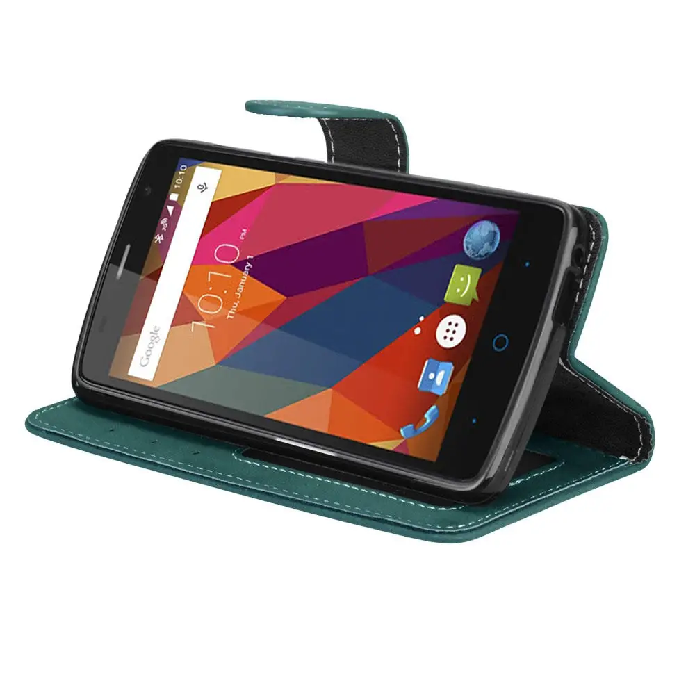 Новый Filp чехол для zte V8 V9 L3 S6 A5 A6 Флип Бумажник Роскошный кожаный V7 A510 A610