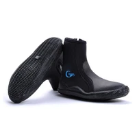 5mm neoprene diving shoes high upper scuba anti slip diving boots keep warm swim shoes fishing winter swimming fins accessories