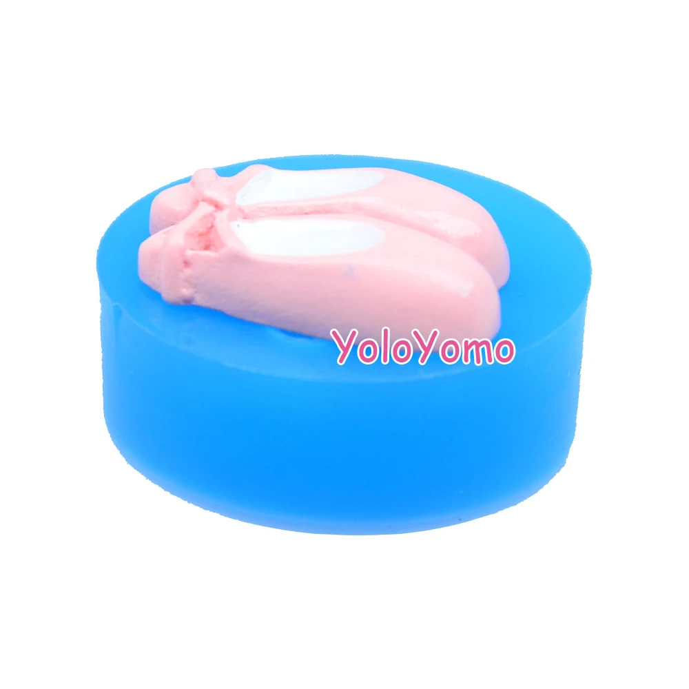 F268YL 22 5 мм балетки обувь силиконовая форма Форма Sugarcraft Fondant ювелирные изделия