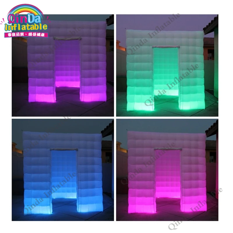 Пейнтбол палатка Photo Booth Кемпинг Роскошные палатки, 2.4 м* 2.4 м* 2.4 м надувные иглу Air photbooth