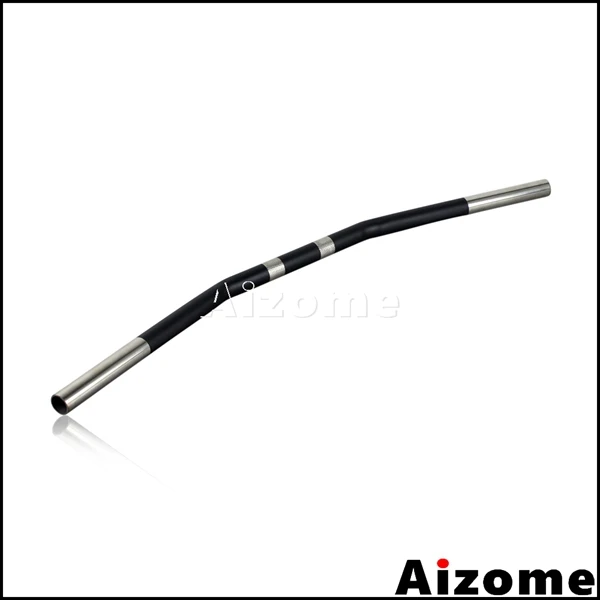 " Руль для Harley Sportster 1200 nighster XL1200N 2007-2012 883 Низкий XL883L 2007-2008 - Цвет: Black Chrome