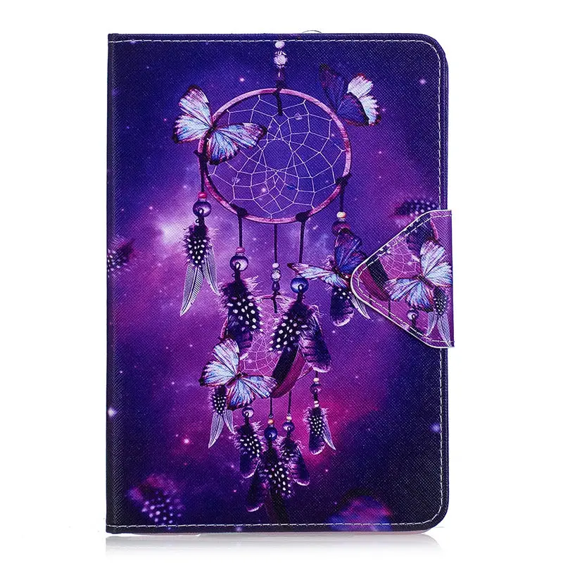 B072 Модный чехол для планшета с рисунком для Apple Ipad Mini 1 2 3, умный чехол, Модный чехол для девочки с кошкой, откидная подставка, силиконовый чехол из искусственной кожи - Цвет: B072