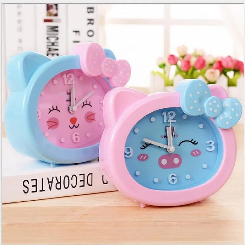 Новый домашний портативный милый силиконовый мини циферблат с цифрами красочный