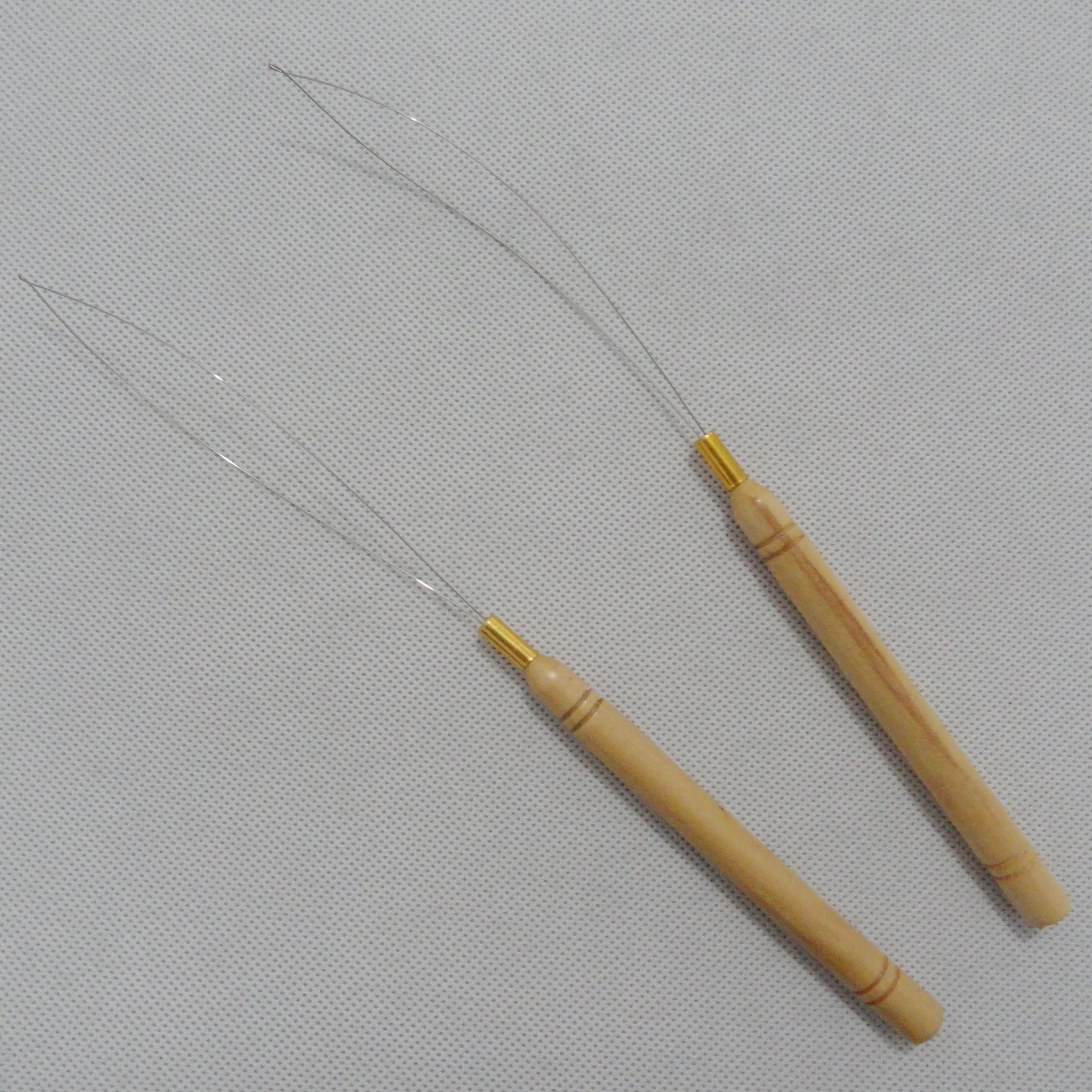 6 шт. микро кольца петля для нити Тянущая игла используется с щипцы волос