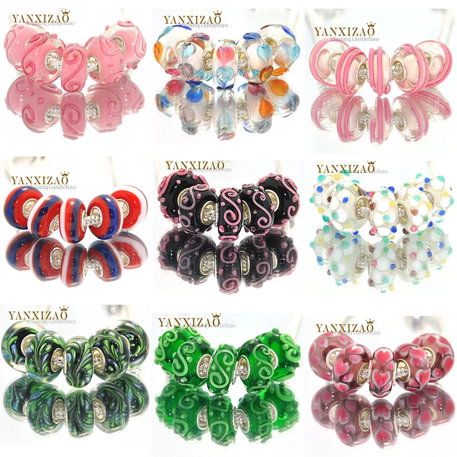 Yanxizao Модные женские аксессуары DIY Fit Pandora Подвески Подарки для женщин бусины