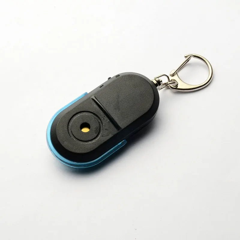 Свисток Звук светодиодный светильник анти потерянный сигнал тревоги Key Finder